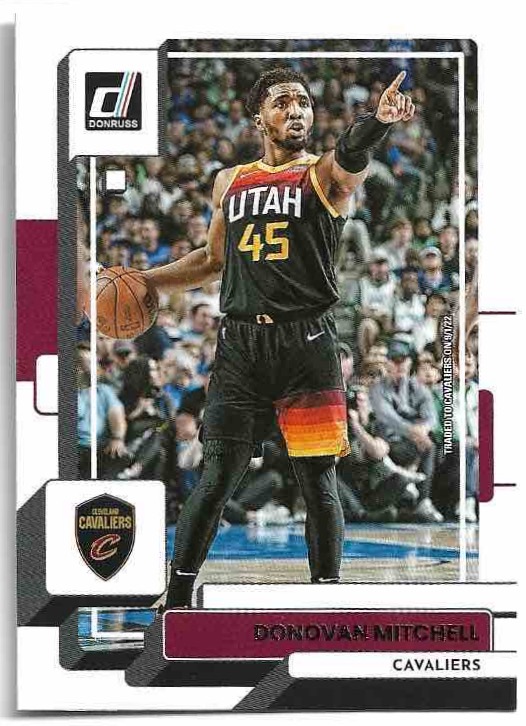 DONOVAN MITCHELL 22-23 Panini Donruss Basketball