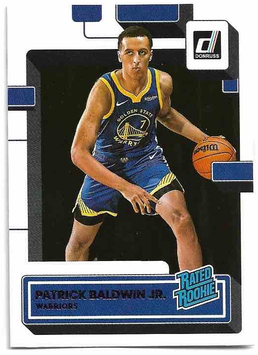 Rated Rookie PATRICK BALDWIN JR. 22-23 Panini Donruss Basketball