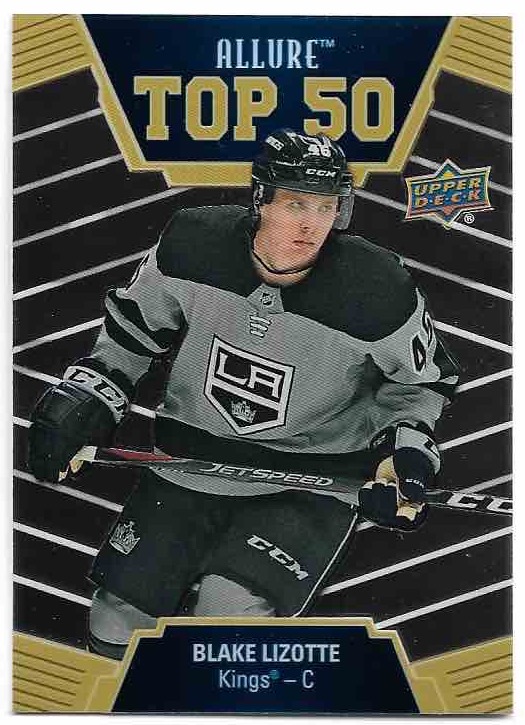 Rookie Top 50 BLAKE LIZOTTE 19-20 UD Allure