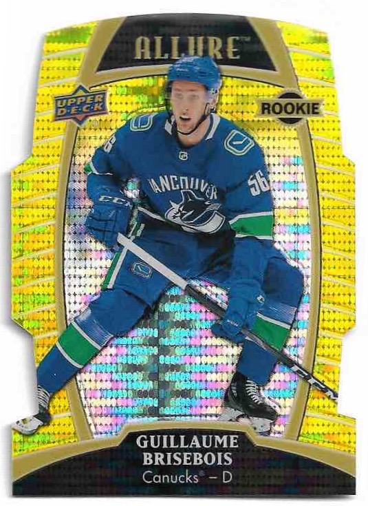 Rookie Yellow Taxi GUILLAUME BRISEBOIS 19-20 UD Allure