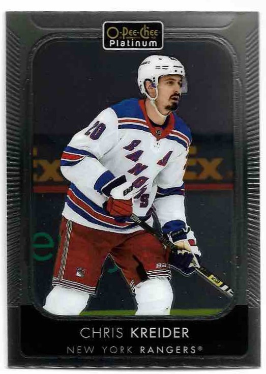 CHRIS KREIDER 21-22 UD O-Pee-Chee OPC Platinum