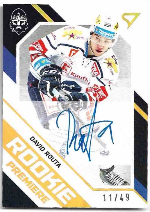 Auto Rookie Premiere DAVID ROUTA 21-22 SportZoo ELH Serie 2 /49