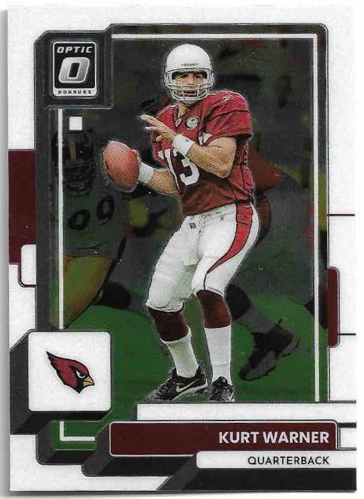 KURT WARNER 2022 Panini Donruss Optic Football