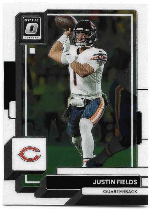 JUSTIN FIELDS 2022 Panini Donruss Optic Football
