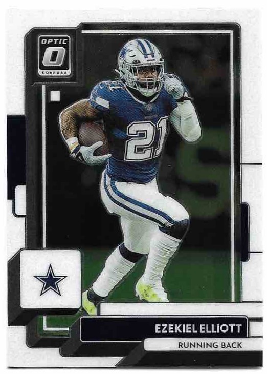 EZEKIEL ELLIOTT 2022 Panini Donruss Optic Football