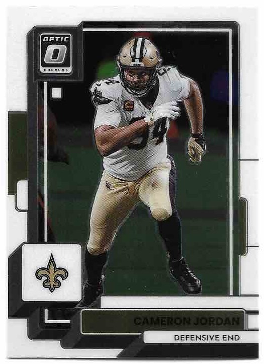 CAMERON JORDAN 2022 Panini Donruss Optic Football