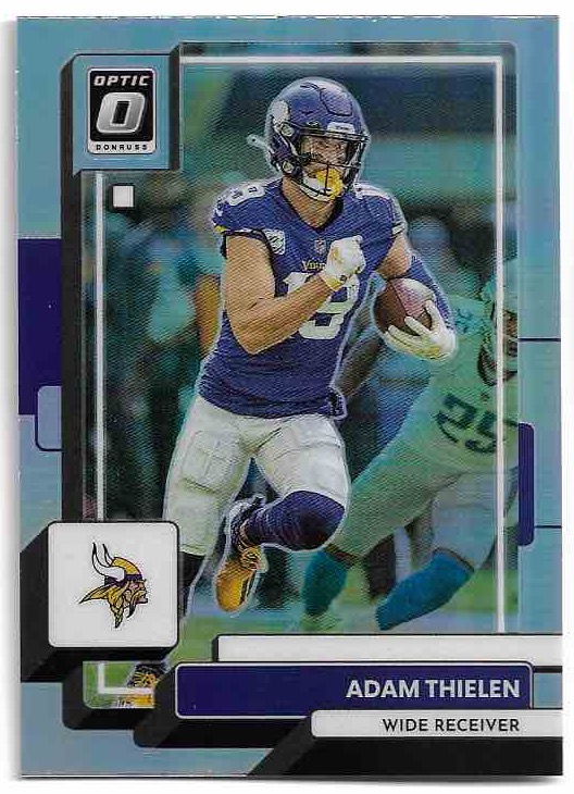 Holo Prizm ADAM THIELEN 2022 Panini Donruss Optic Football