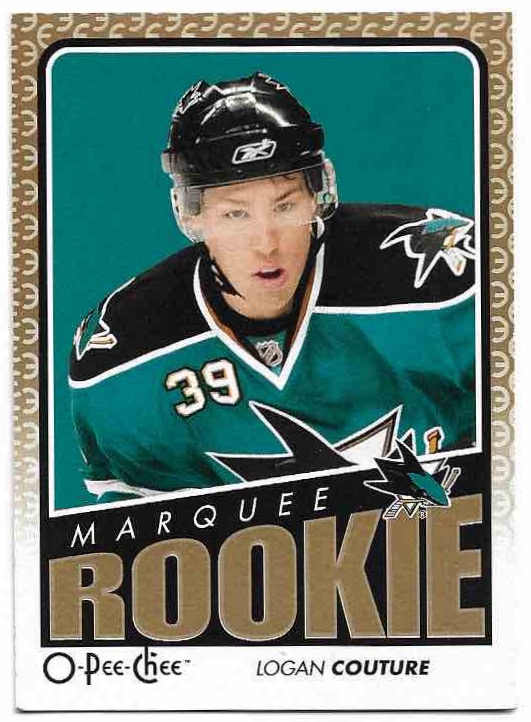 Marquee Rookie LOGAN COUTURE 09-10 UD O-Pee-Chee OPC