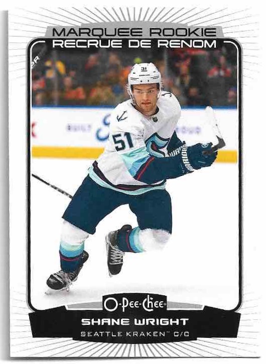 Marquee Rookie SHANE WRIGHT 22-23 UD O-Pee-Chee OPC