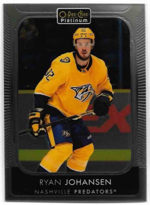 RYAN JOHANSEN 21-22 UD O-Pee-Chee OPC Platinum