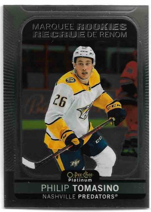 Marquee Rookie PHILIP TOMASINO 21-22 UD O-Pee-Chee OPC Platinum