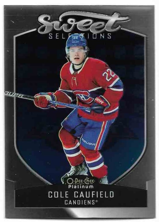 Rookie Sweet Selections COLE CAUFIELD 21-22 UD O-Pee-Chee OPC Platinum