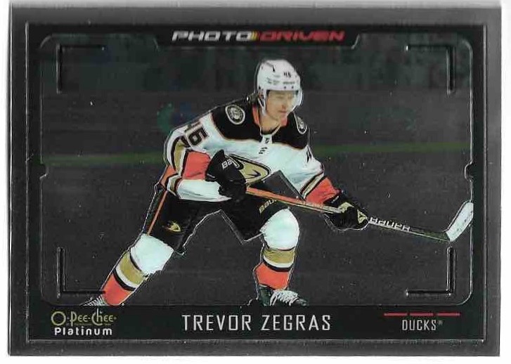 Rookie Photo Driven TREVOR ZEGRAS 21-22 UD O-Pee-Chee OPC Platinum