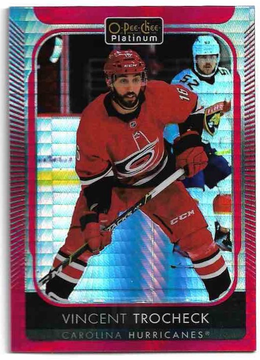 Red Prism VINCENT TROCHECK 21-22 UD O-Pee-Chee OPC Platinum /199