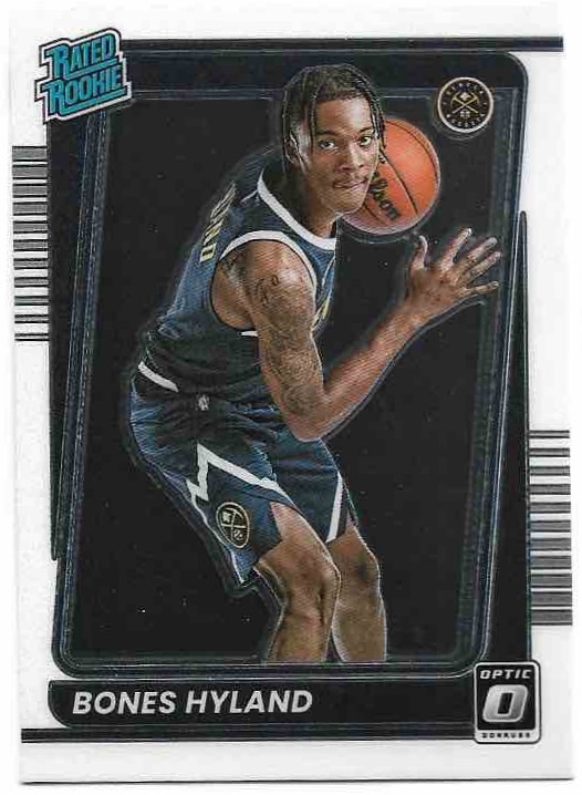 Rated Rookie BONES HYLAND 21-22 Panini Donruss Optic Basketball