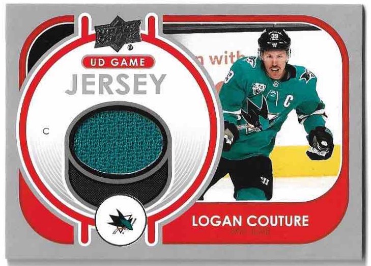UD Game Jersey LOGAN COUTURE 21-22 UD Series 1