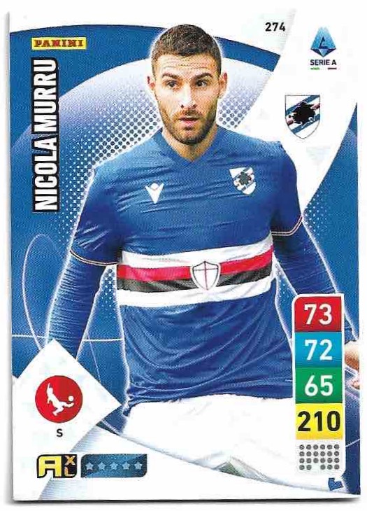 NICOLA MURRU 22-23 Panini Adrenalyn Calciatori