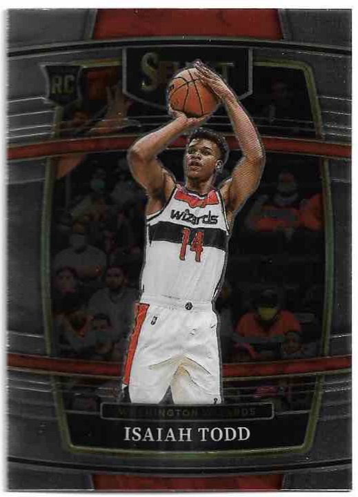 Rookie Concourse ISAIAH TODD 21-22 Panini Select Basketball