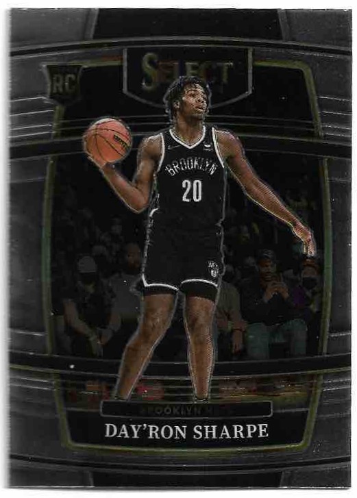 Rookie Concourse DAY'RON SHARPE 21-22 Panini Select Basketball