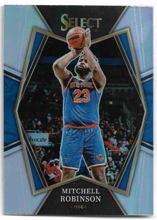 Silver Prizm Premier Level MITCHELL ROBINSON 21-22 Panini Select Basketball