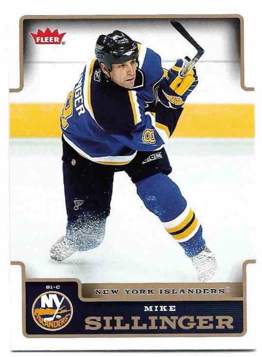 MIKE SILLINGER 06-07 Fleer Hockey