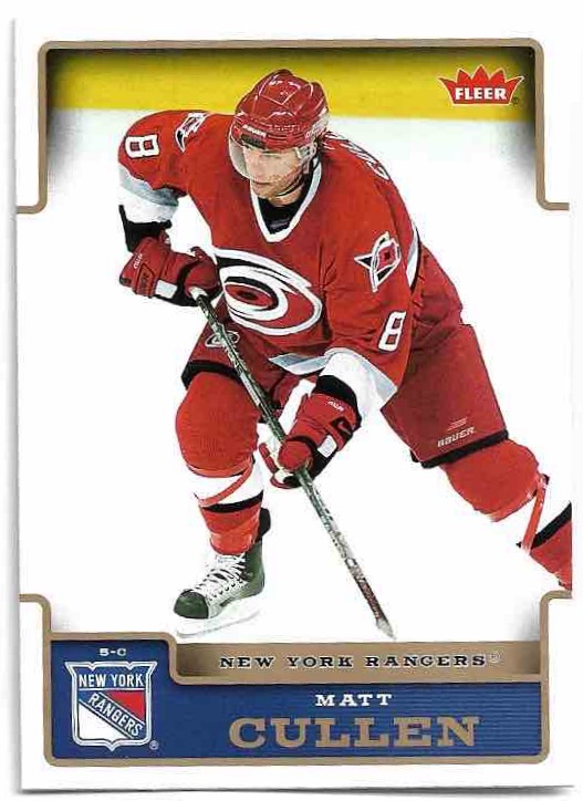 MATT CULLEN 06-07 Fleer Hockey