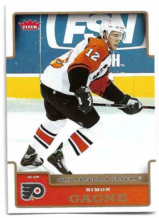 SIMON GAGNE 06-07 Fleer Hockey