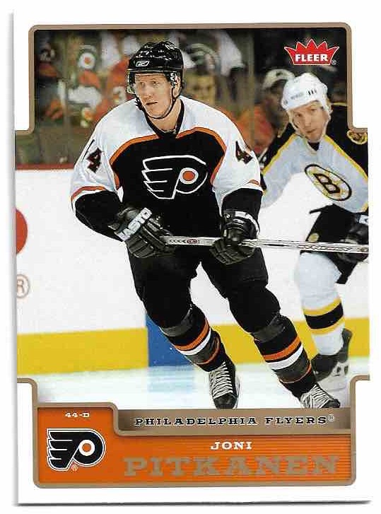 JONI PITKANEN 06-07 Fleer Hockey
