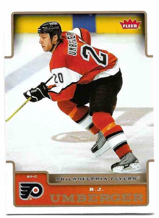 R.J. UMBERGER 06-07 Fleer Hockey