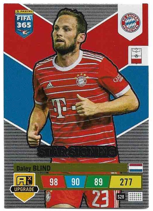 Star Signing DALEY BLIND 2023 Panini FIFA 365