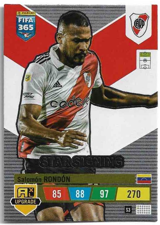 Star Signing SALOMON RONDON 2023 Panini FIFA 365