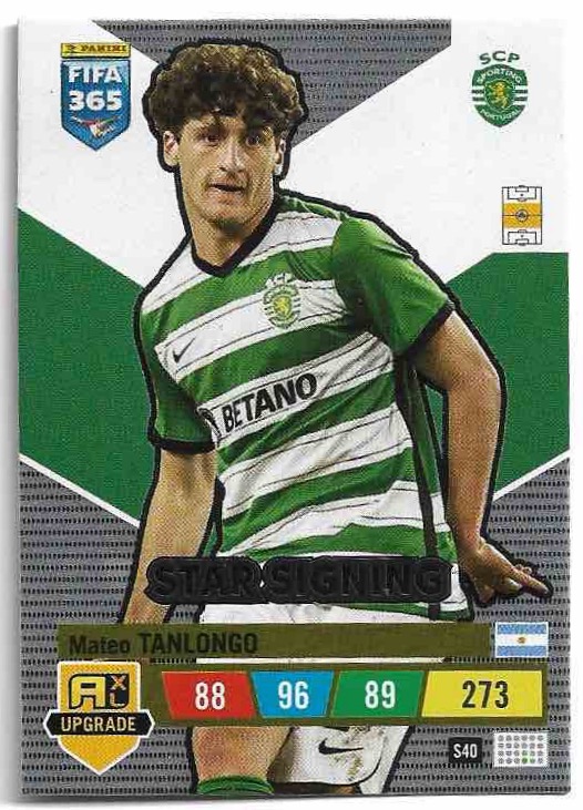 Star Signing MATEO TANLONGO 2023 Panini FIFA 365