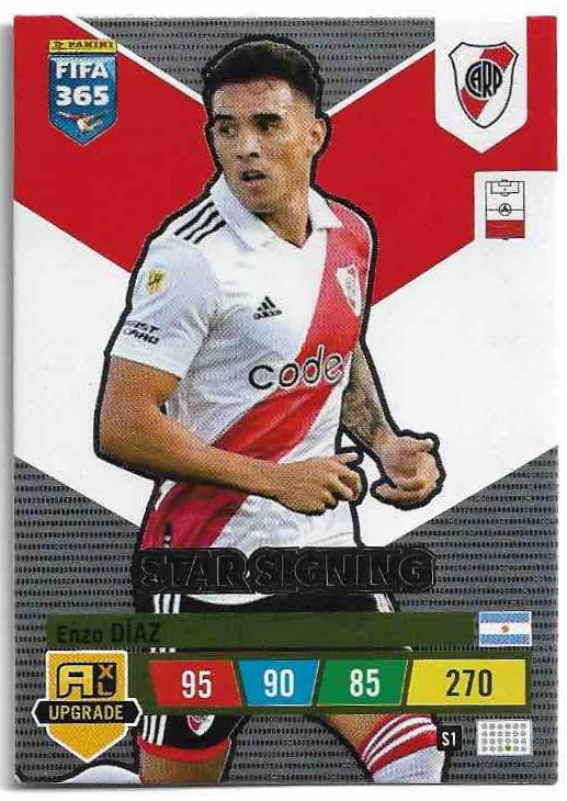 Star Signing ENZO DIAZ 2023 Panini FIFA 365