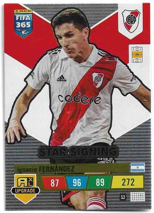Star Signing IGNACIO FERNANDEZ 2023 Panini FIFA 365