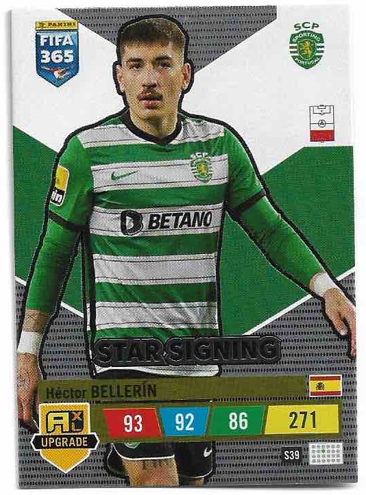 Star Signing HECTOR BELLERIN 2023 Panini FIFA 365