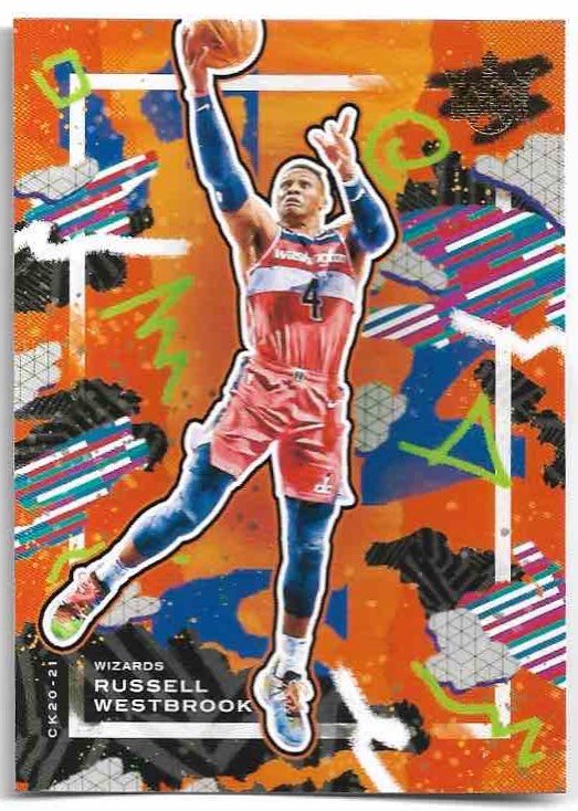 RUSSELL WESTBROOK 20-21 Panini Court Kings Basketball