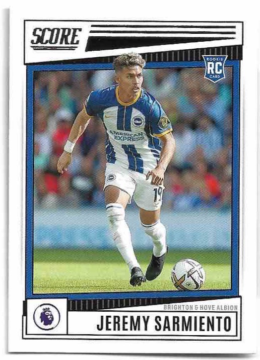 Rookie JEREMY SARMIENTO 22-23 Panini Score Premier League