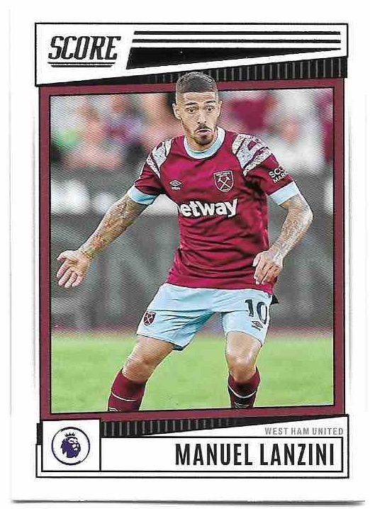MANUEL LANZINI 22-23 Panini Score Premier League