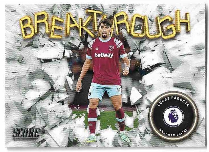Breaktrough LUCAS PAQUETA 22-23 Panini Score Premier League