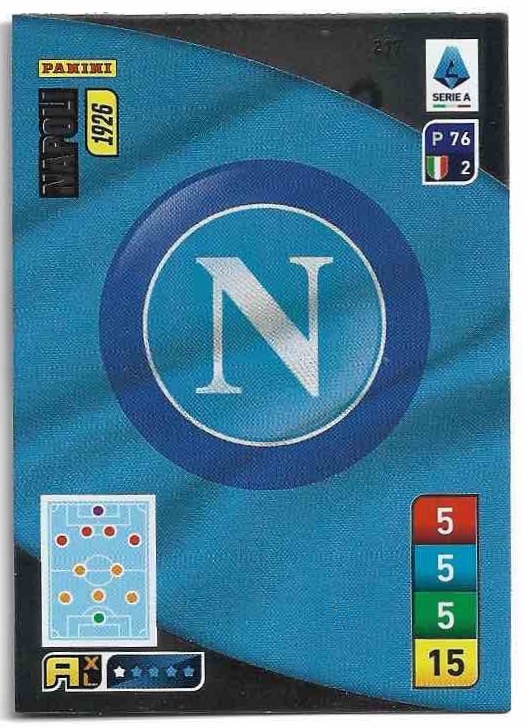 Logo NEAPOL 22-23 Panini Adrenalyn Calciatori