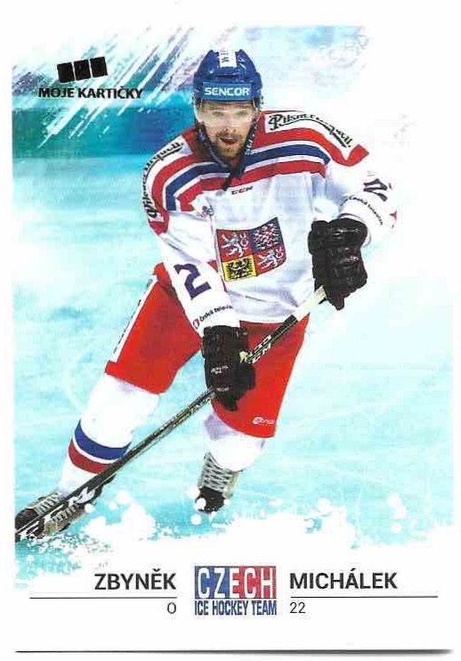ZBYNĚK MICHÁLEK 17-18 MK Czech Ice Hockey Team