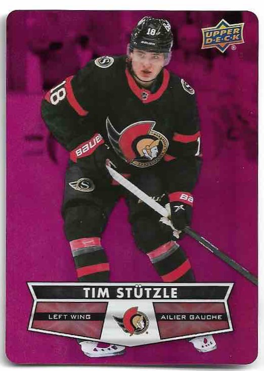 Red Die-Cut TIM STUTZLE 21-22 Tim Hortons Collector's Series