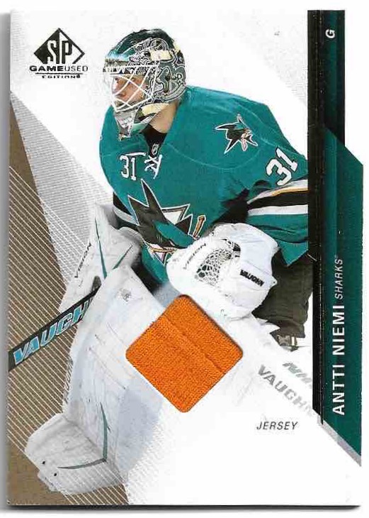 Jersey ANTTI NIEMI 14-15 UD SP Game Used