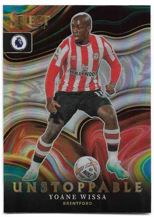 Unstoppable YOANE WISSA 22-23 Panini Select Premier League