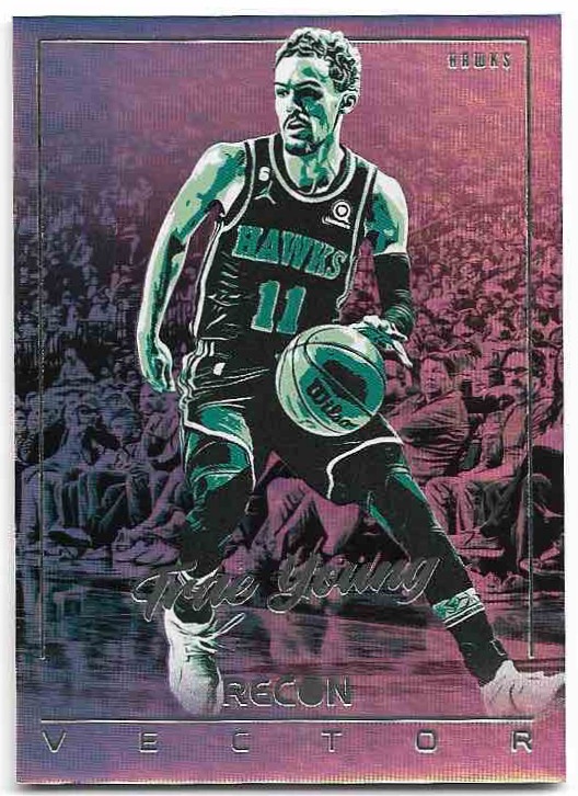 Vector TRAE YOUNG 22-23 Panini Recon Basketball