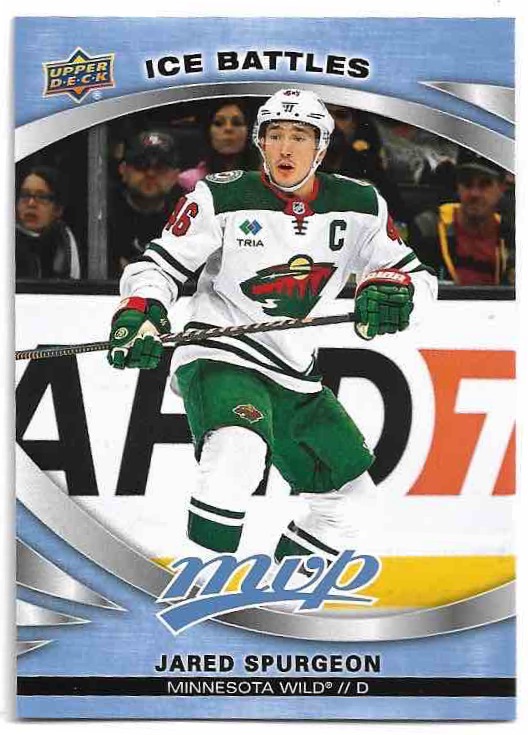 Ice Battles JARED SPURGEON 23-24 UD MVP