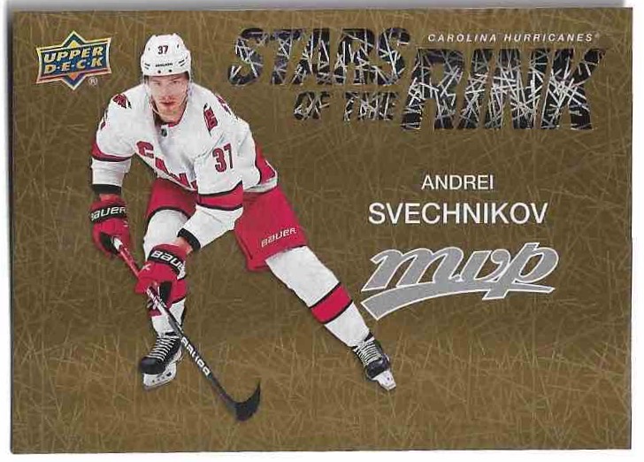 Gold Stars of the Rink ANDREI SVECHNIKOV 23-24 UD MVP