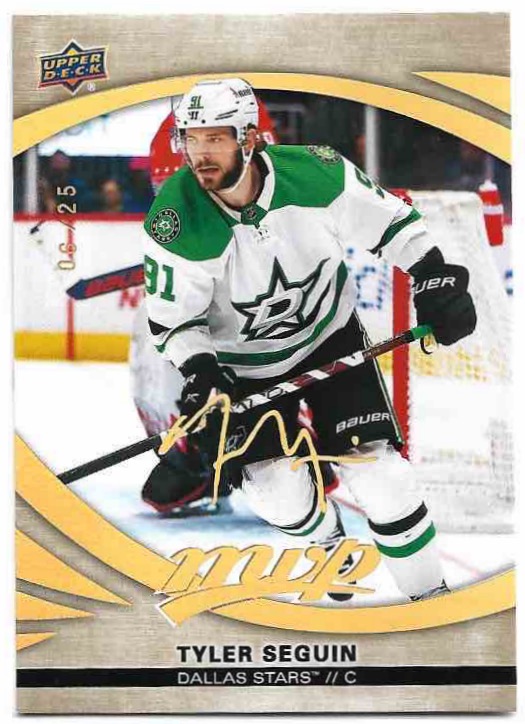 Super Script TYLER SEGUIN 23-24 UD MVP /25