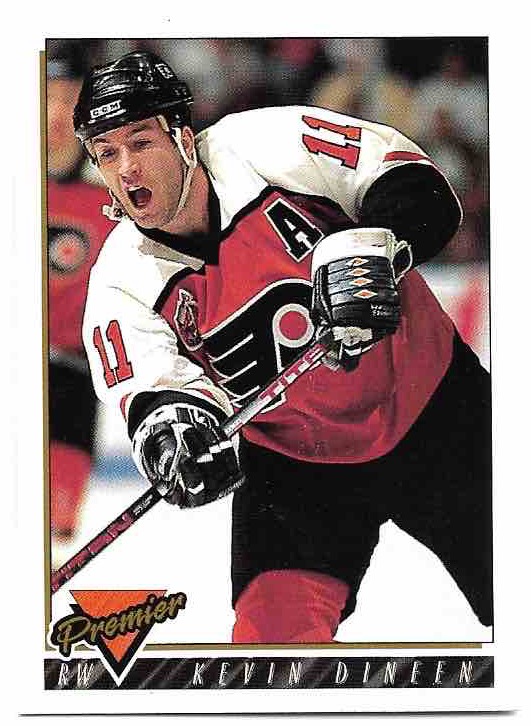 KEVIN DINEEN 93-94 Topps Premier