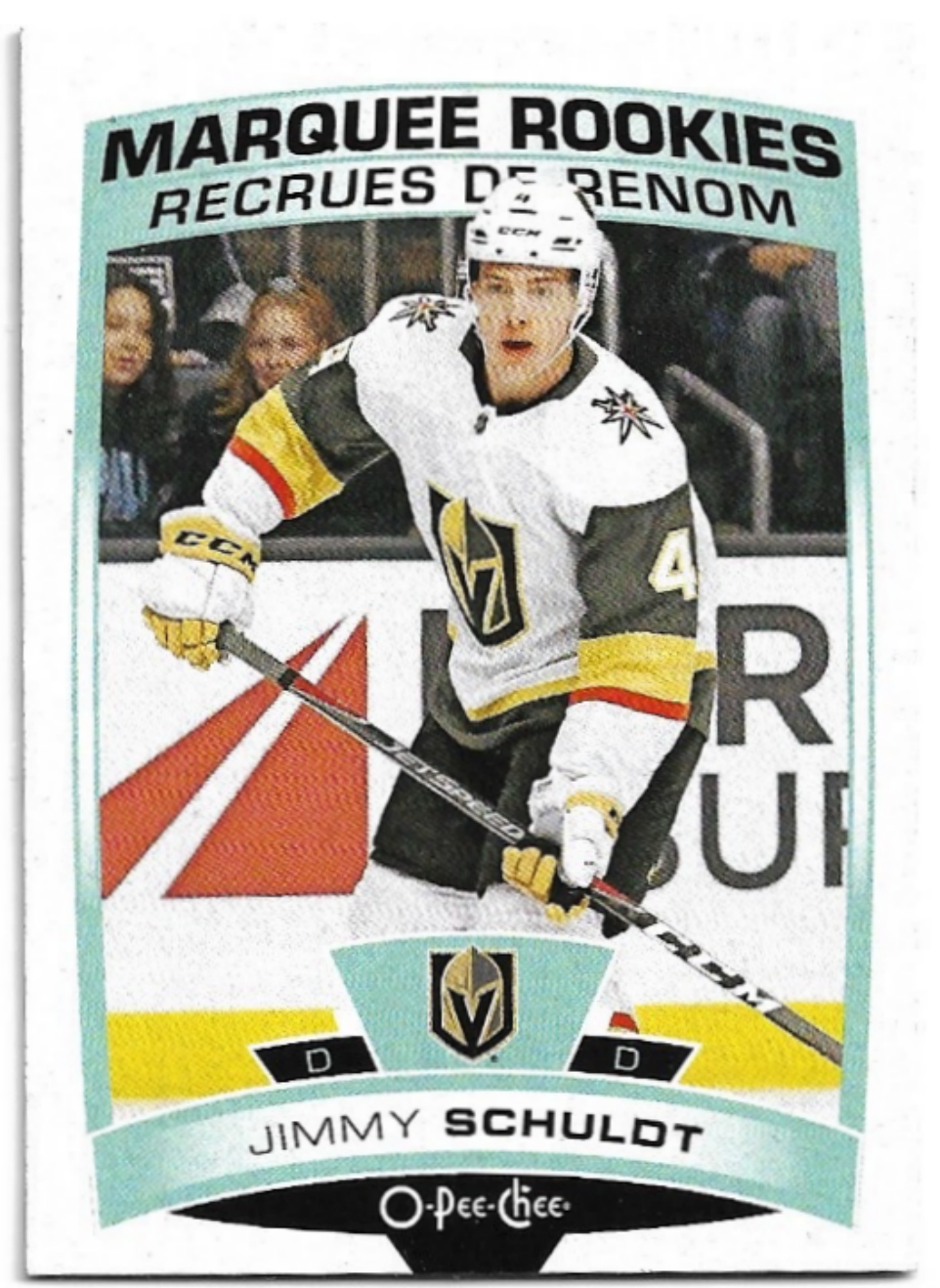 Marquee Rookies JIMMY SCHULDT 19-20 UD O-Pee-Chee OPC